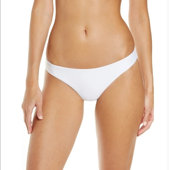 Jade Swim from Madewell Expose High Cut White Bikini bottoms XL NWOT - Picture 1 of 8